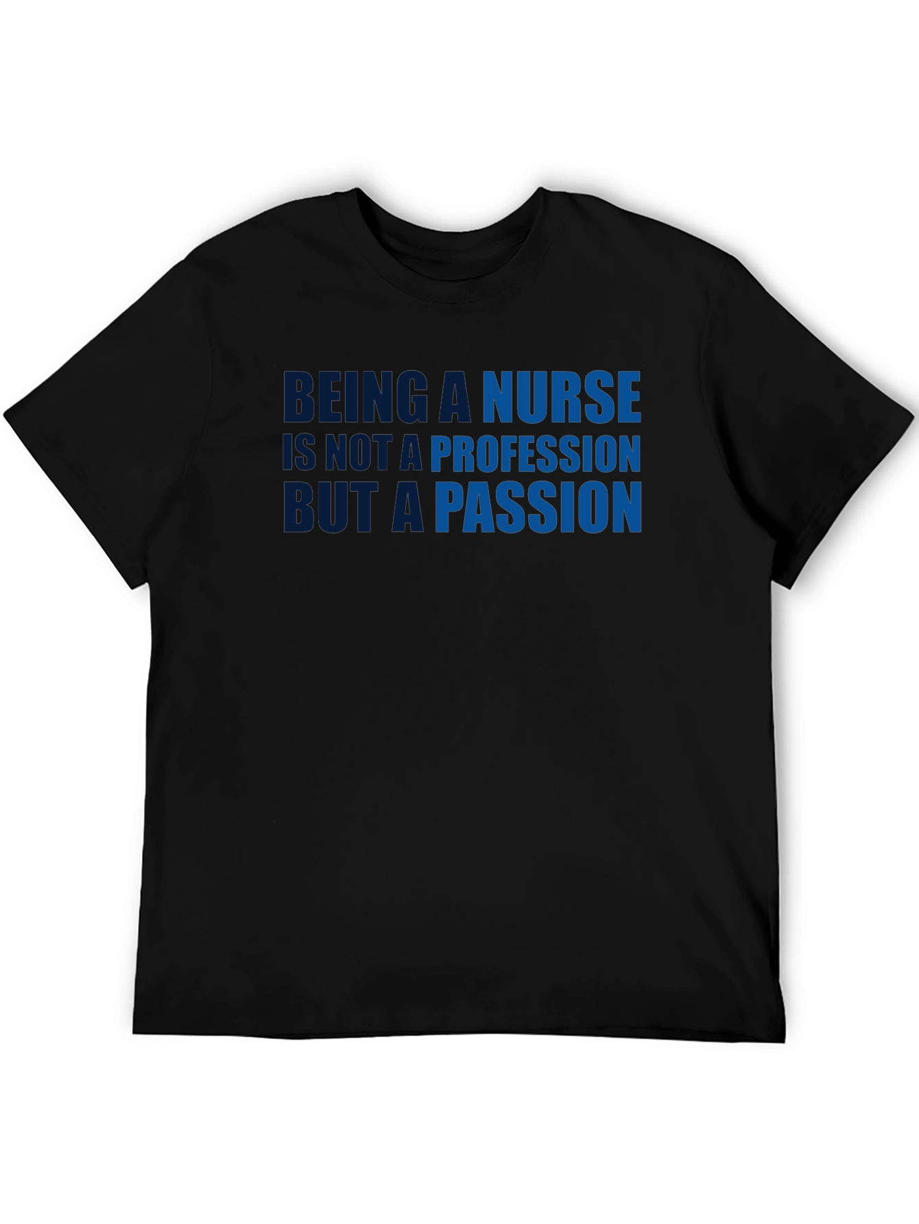 Camiseta Negra Pasión de Enfermera