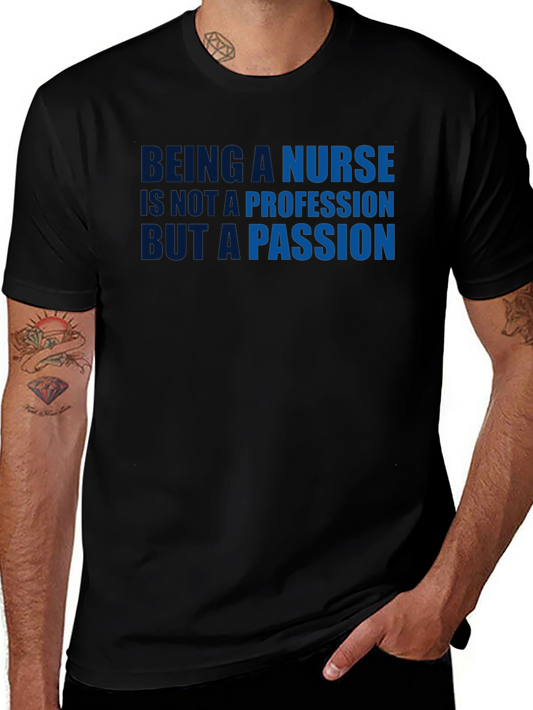 Camiseta Negra Pasión de Enfermera