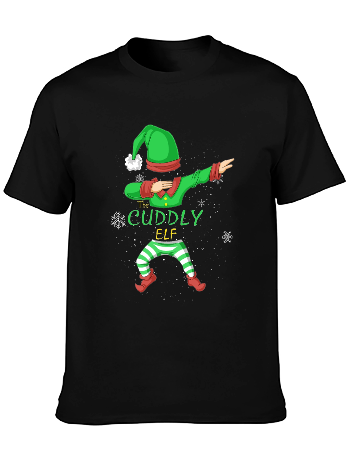 Camiseta Navideña Elfo Adorable