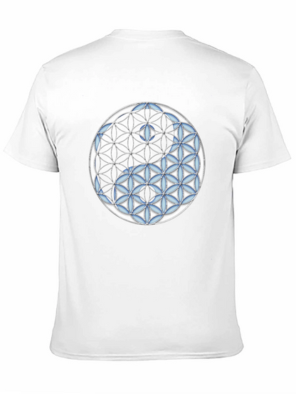 Camiseta Yin Yang Flor de la Vida Hombre