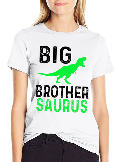 Camiseta Divertida Dinosaurio Hermano Mayor