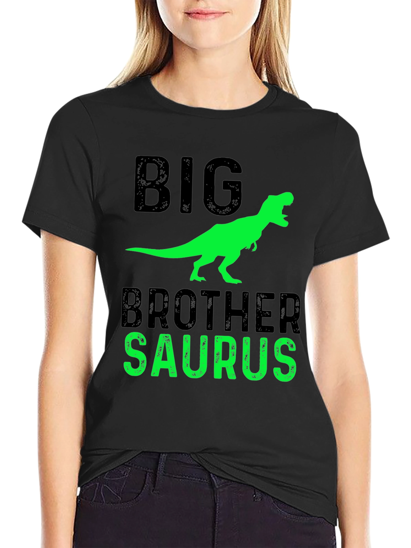 Camiseta Divertida Dinosaurio Hermano Mayor