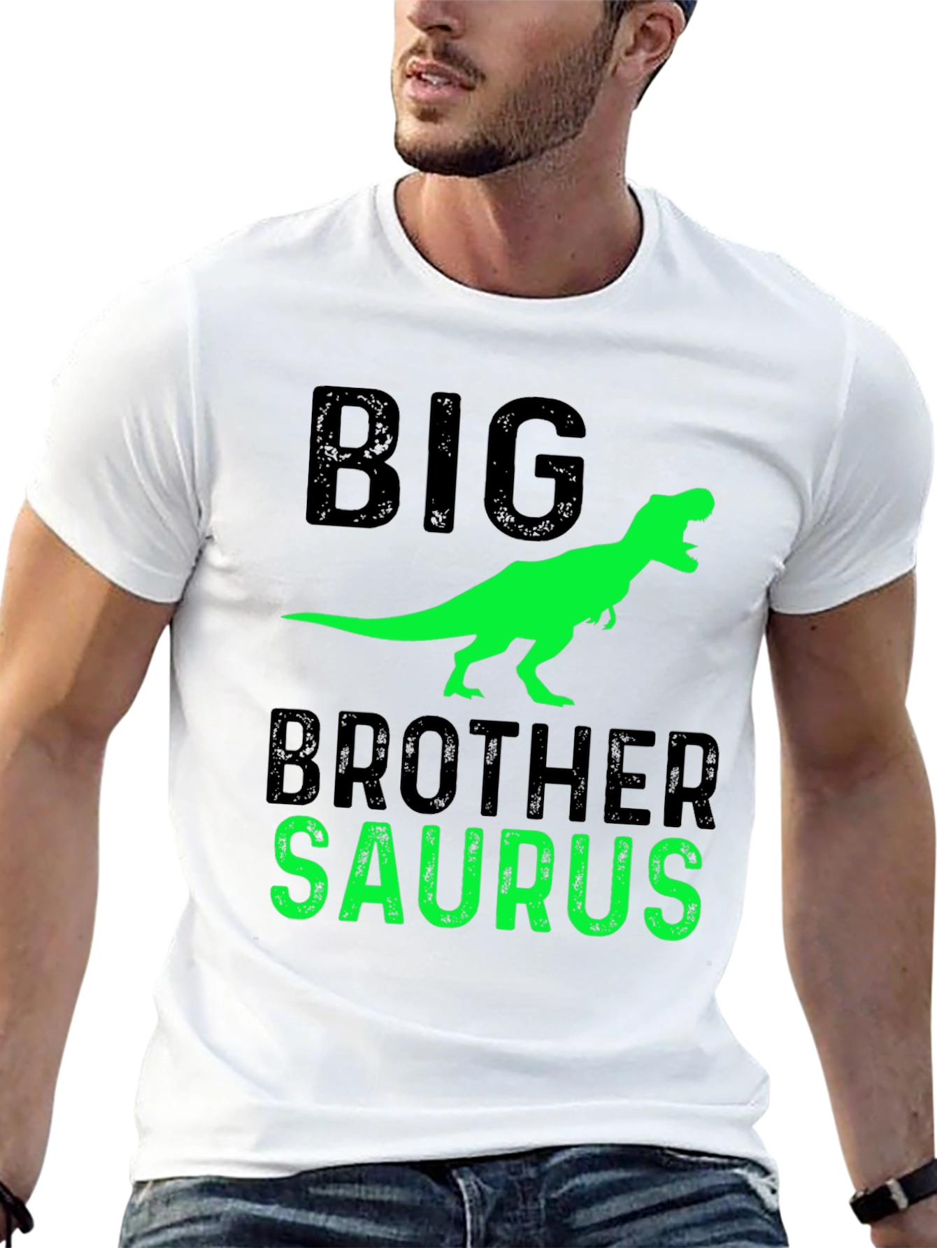 Camiseta Divertida Dinosaurio Hermano Mayor