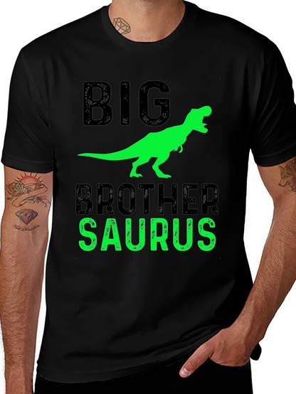 Camiseta Divertida Dinosaurio Hermano Mayor