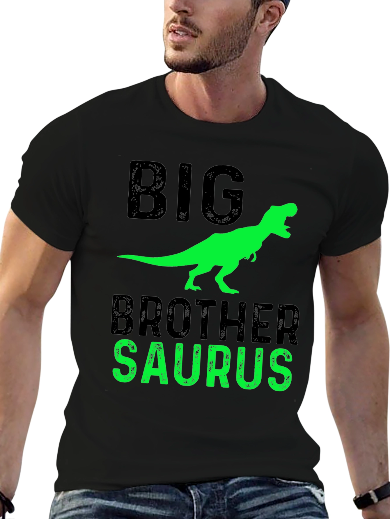 Camiseta Divertida Dinosaurio Hermano Mayor