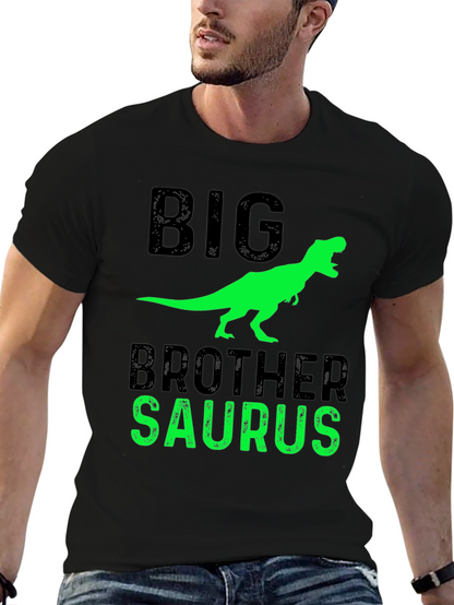 Camiseta Divertida Dinosaurio Hermano Mayor