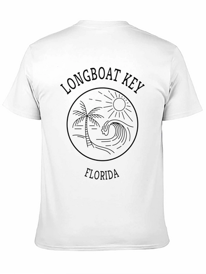 Camiseta Negra Longboat Key Florida