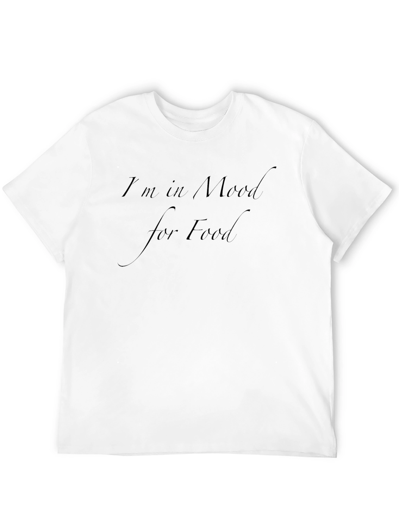 Camiseta Negra Con ganas de Comer