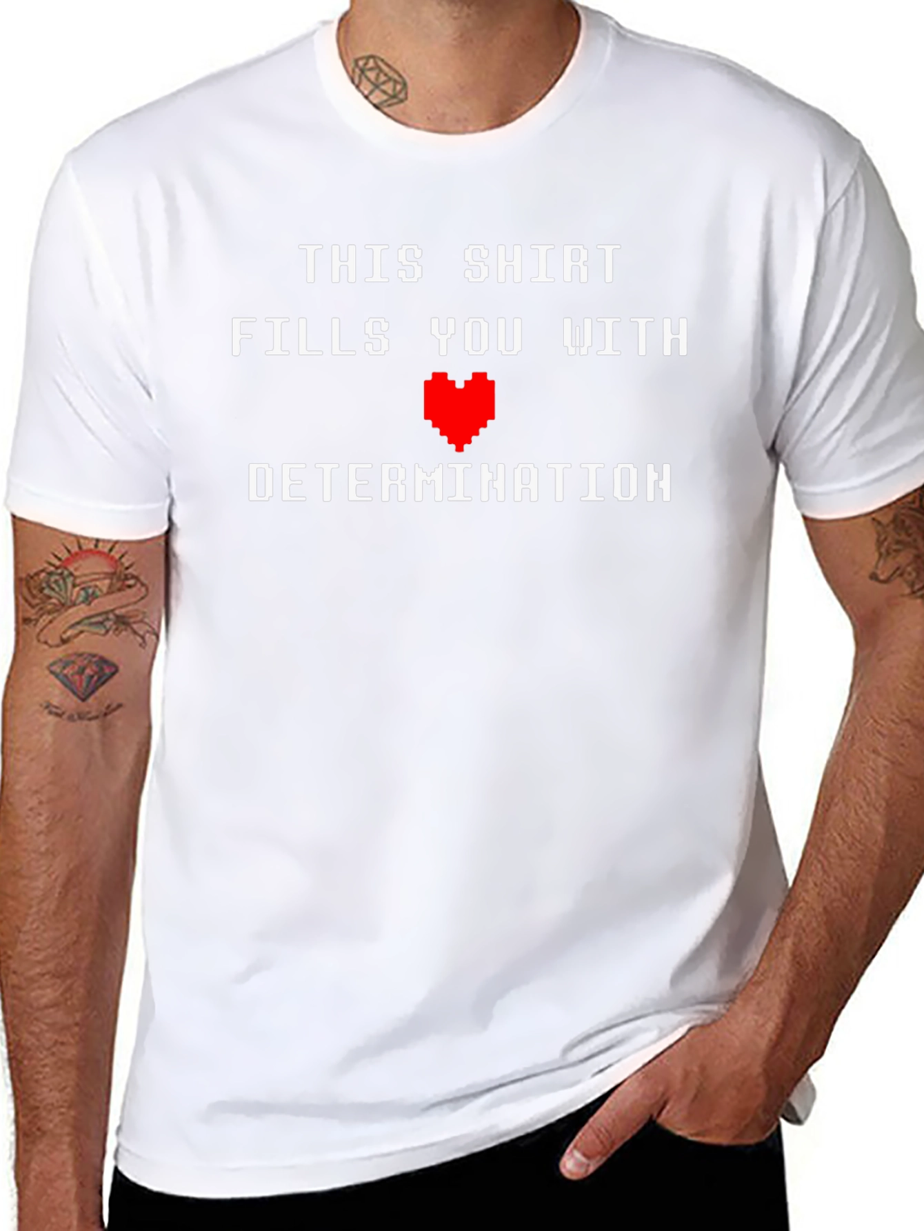 Camiseta Negra: ¡Llénate de Determinación!