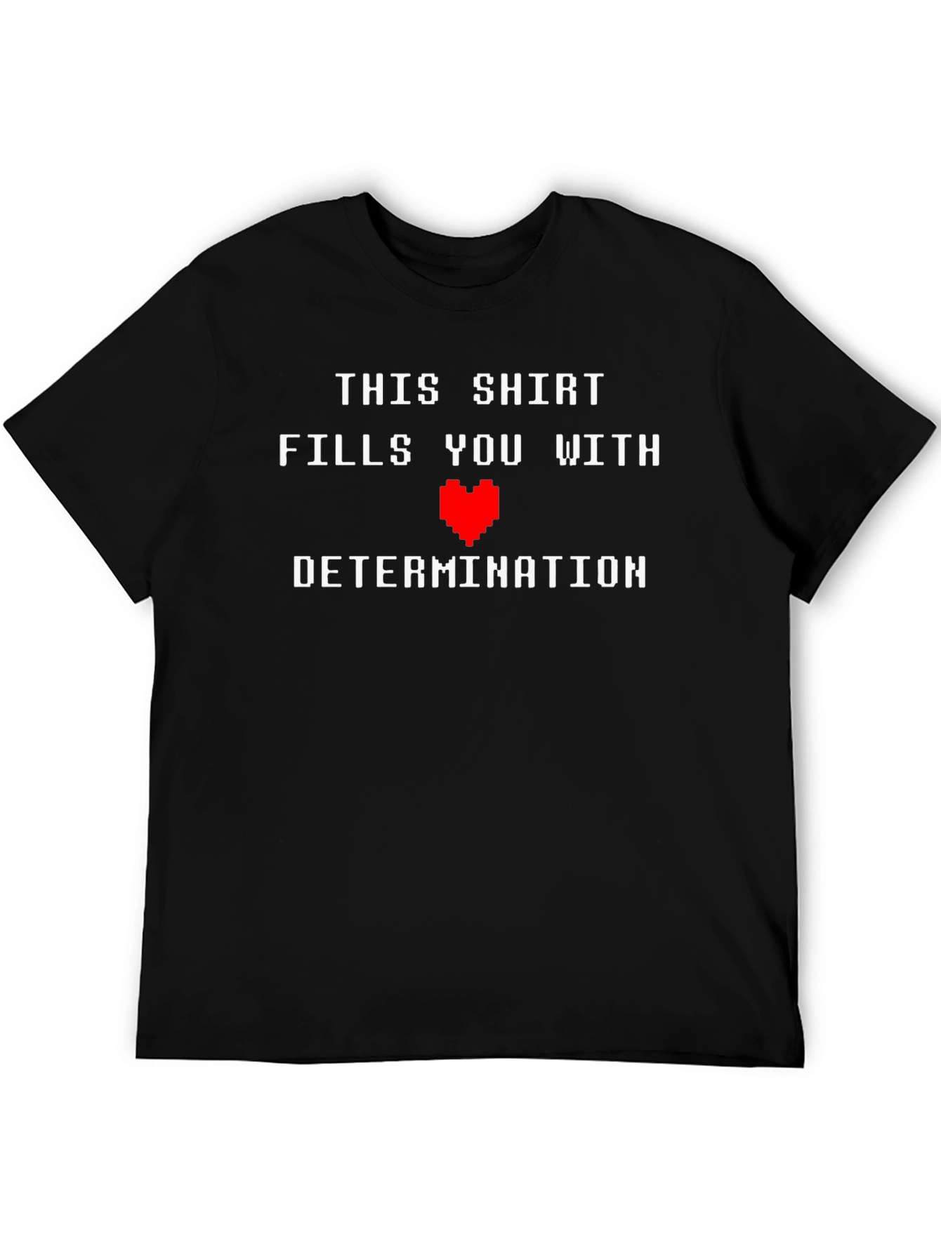 Camiseta Negra: ¡Llénate de Determinación!