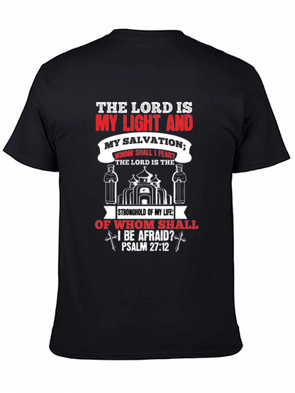 Camiseta Cristiana: La Luz y Salvación del Señor