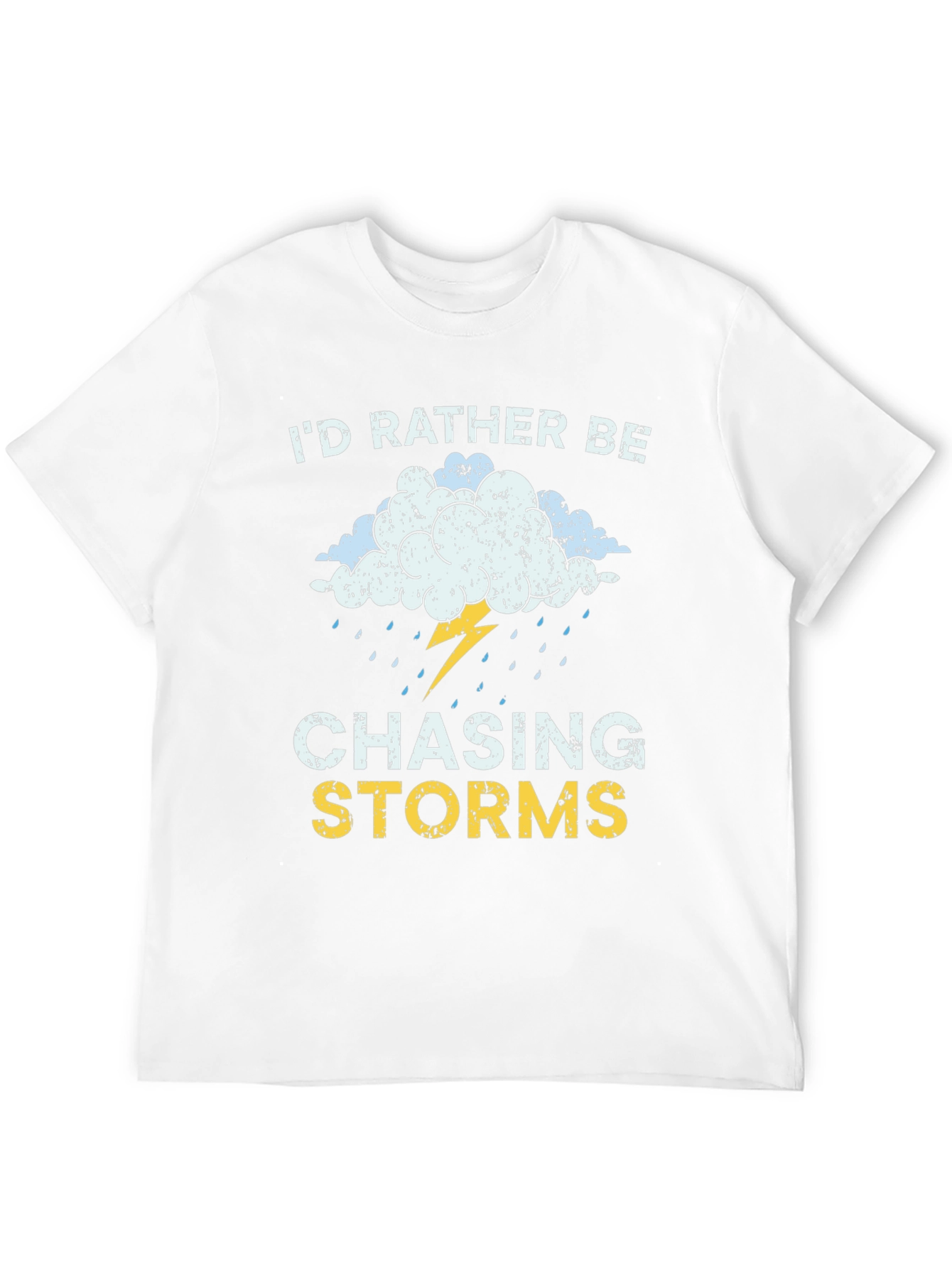 Camiseta Negra Cazador de Tormentas para Aventura