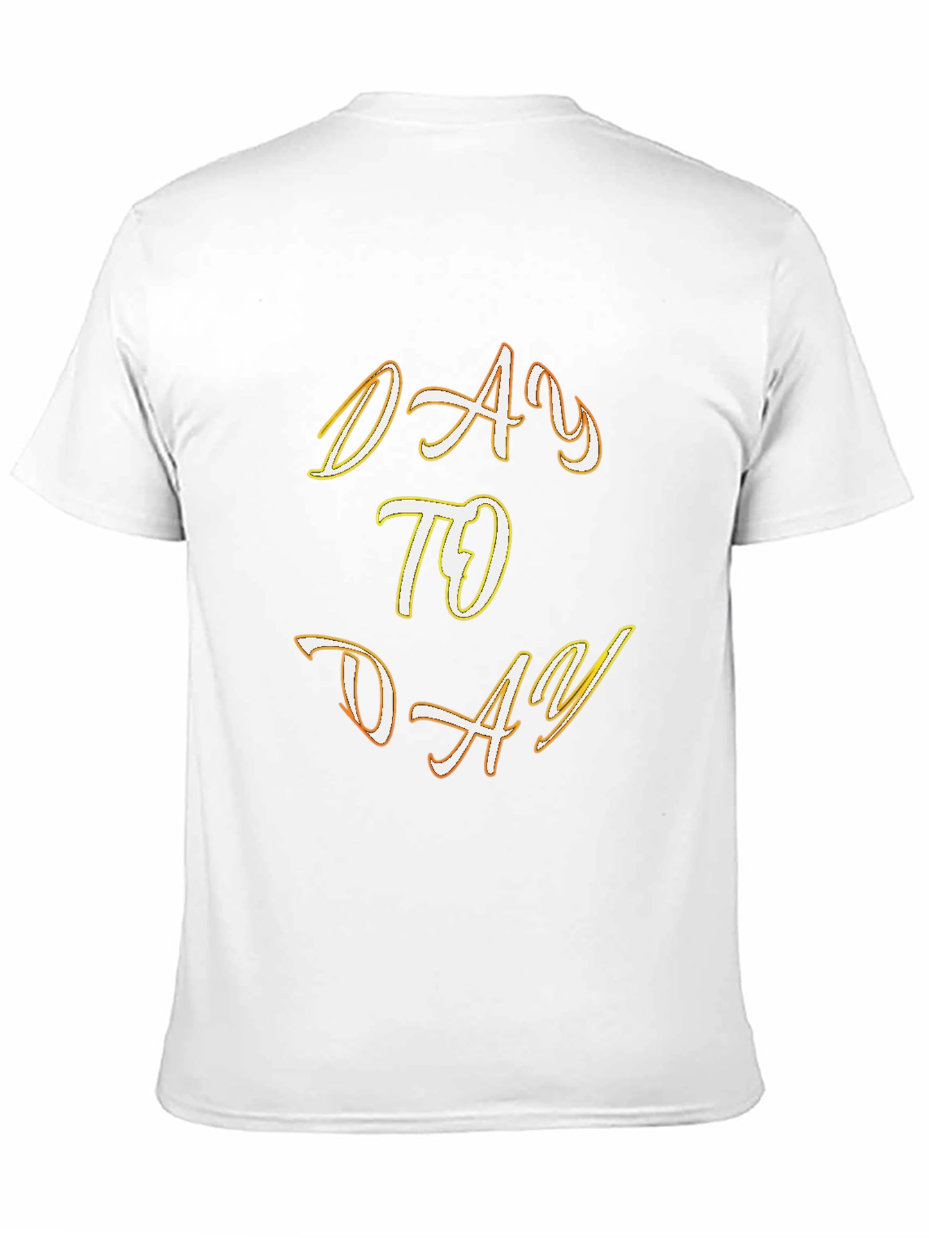 Camiseta Negra con Diseño Day to Day