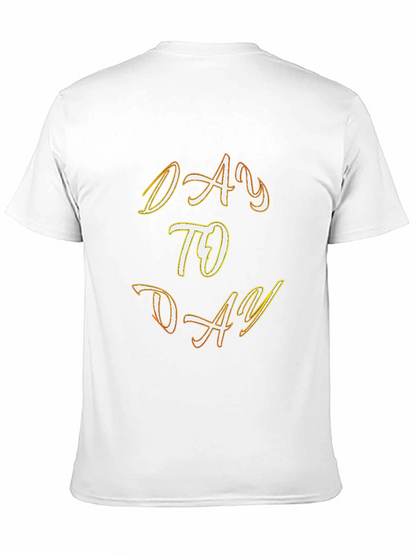 Camiseta Negra con Diseño Day to Day
