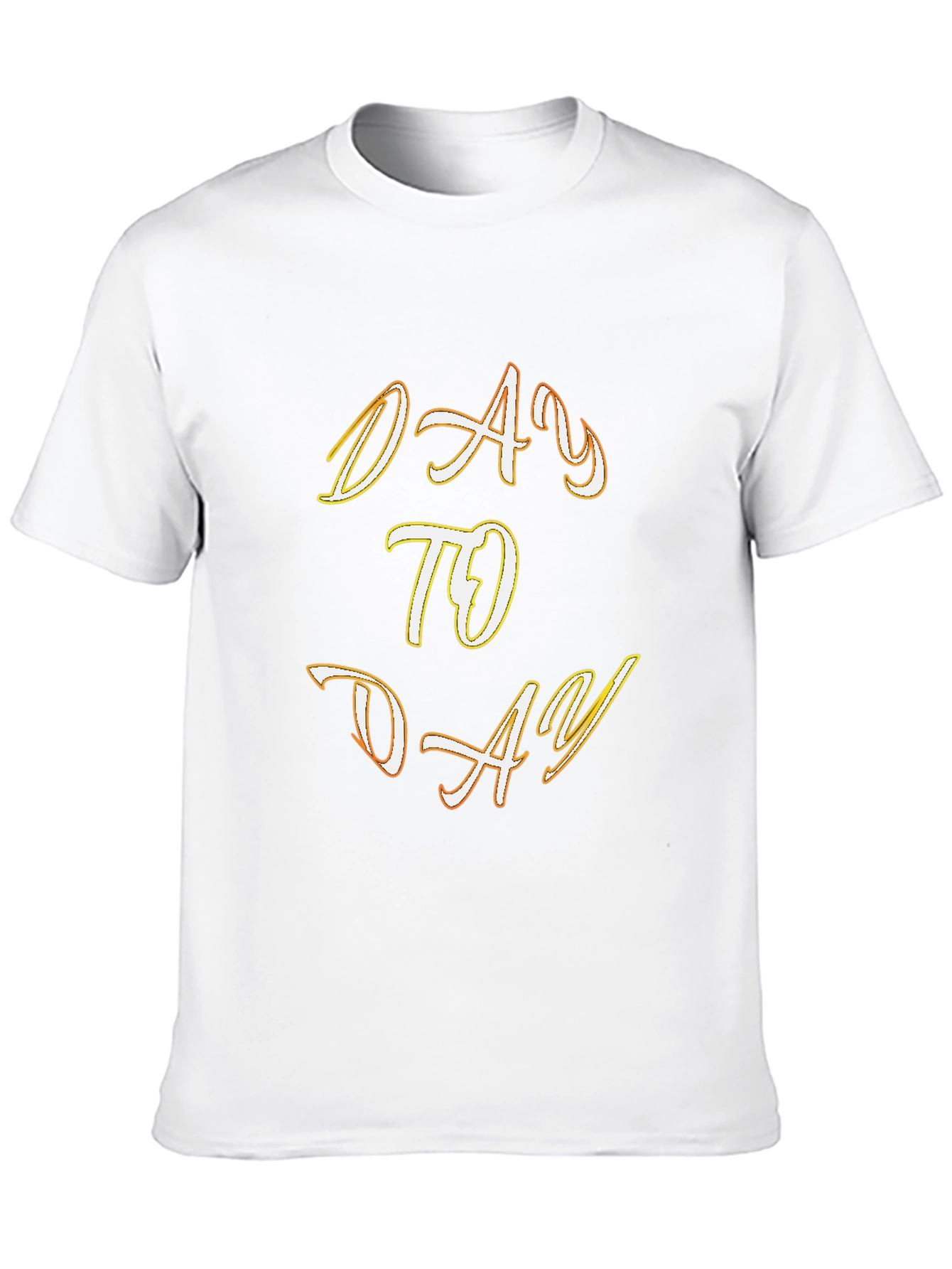 Camiseta Negra con Diseño Day to Day