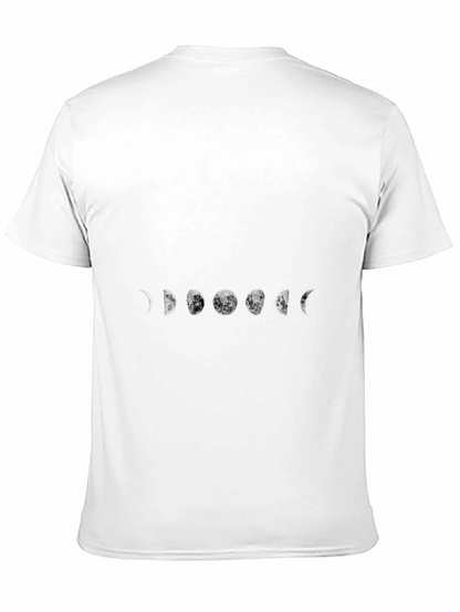 Camiseta Negra Fases Lunares