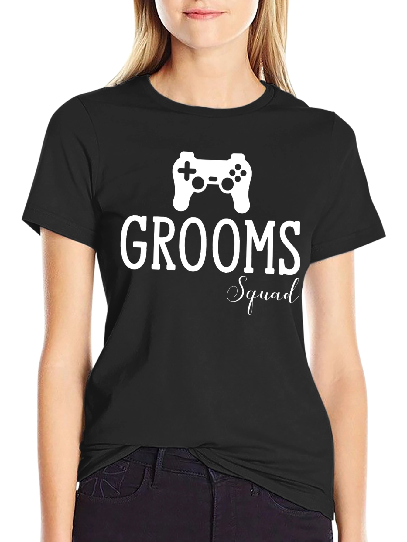Camiseta Grooms Squad para Despedida de Soltero