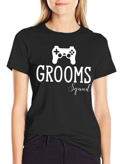 Camiseta Grooms Squad para Despedida de Soltero