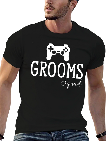 Camiseta Grooms Squad para Despedida de Soltero