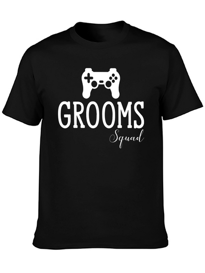 Camiseta Grooms Squad para Despedida de Soltero