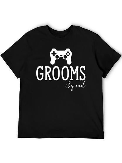Camiseta Grooms Squad para Despedida de Soltero