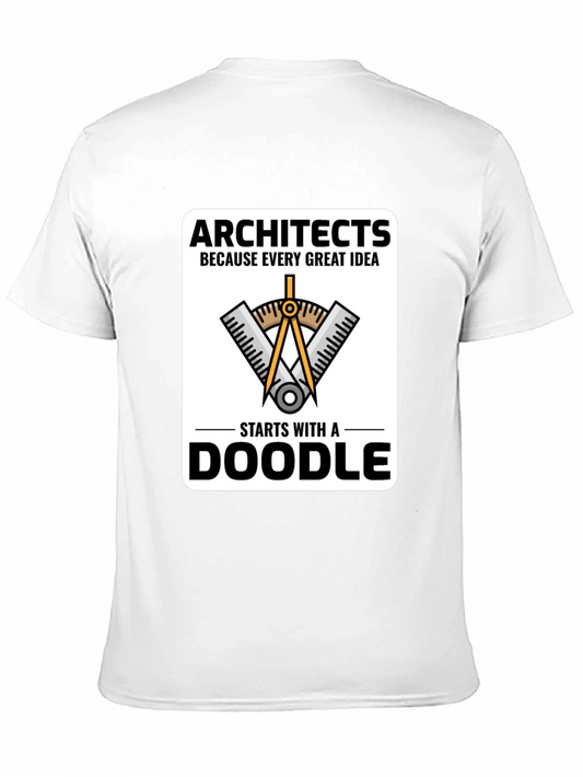 Camiseta Arquitectos - Cada Gran Idea Comienza con un Garabato