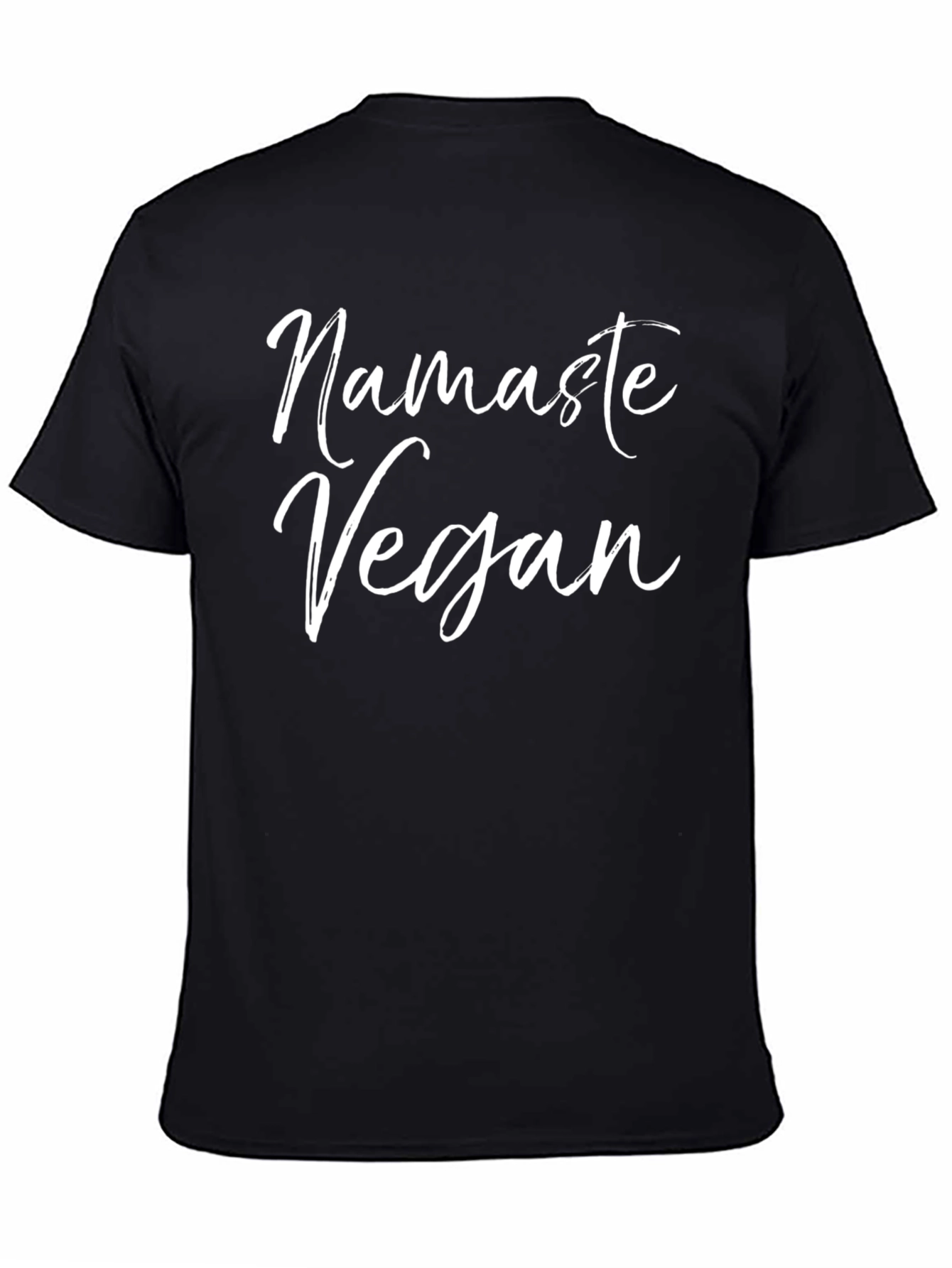 Camiseta Negra Namaste Vegan