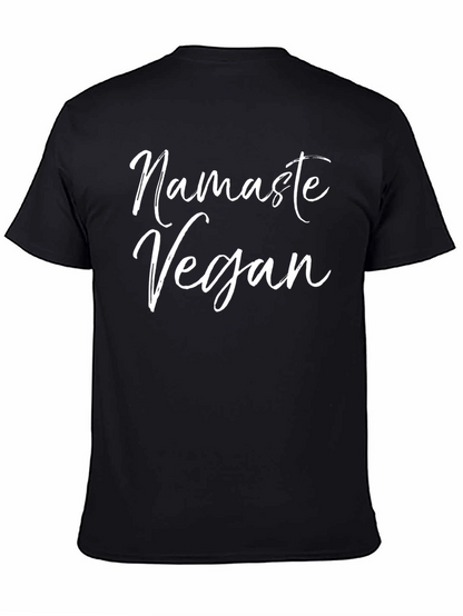 Camiseta Negra Namaste Vegan