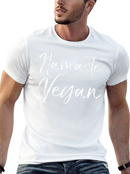 Camiseta Negra Namaste Vegan