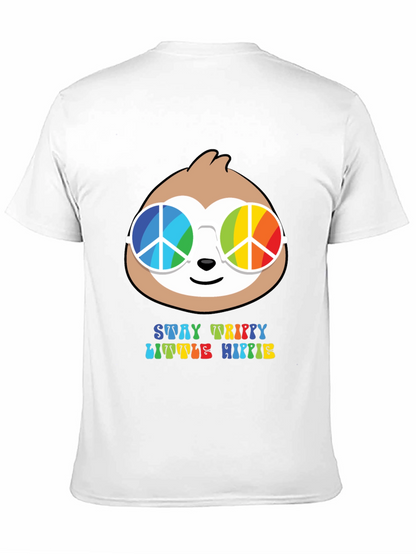 Camiseta Hombre Stay Trippy Little Hippie