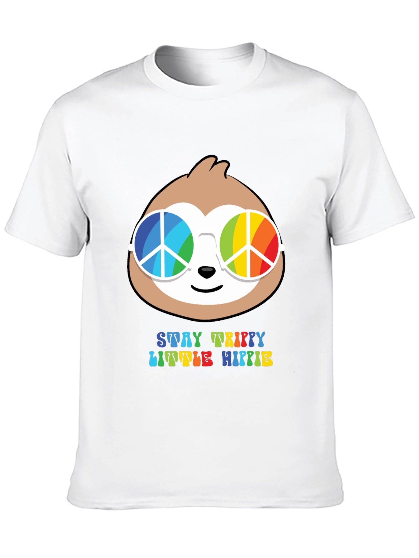 Camiseta Hombre Stay Trippy Little Hippie