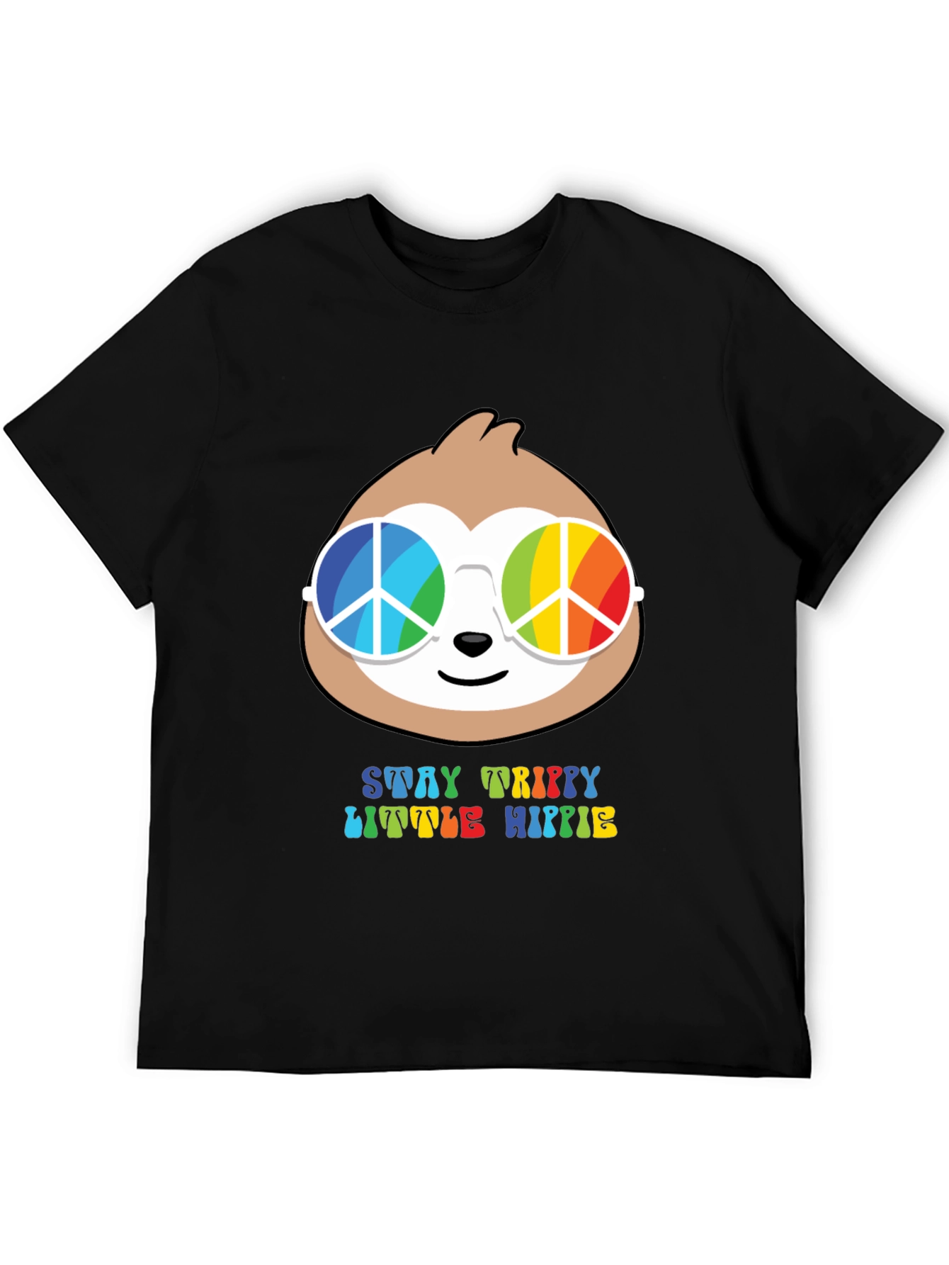 Camiseta Hombre Stay Trippy Little Hippie