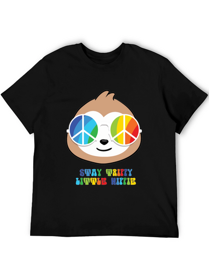 Camiseta Hombre Stay Trippy Little Hippie