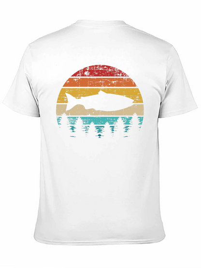 Camiseta Retro Pesca y Naturaleza