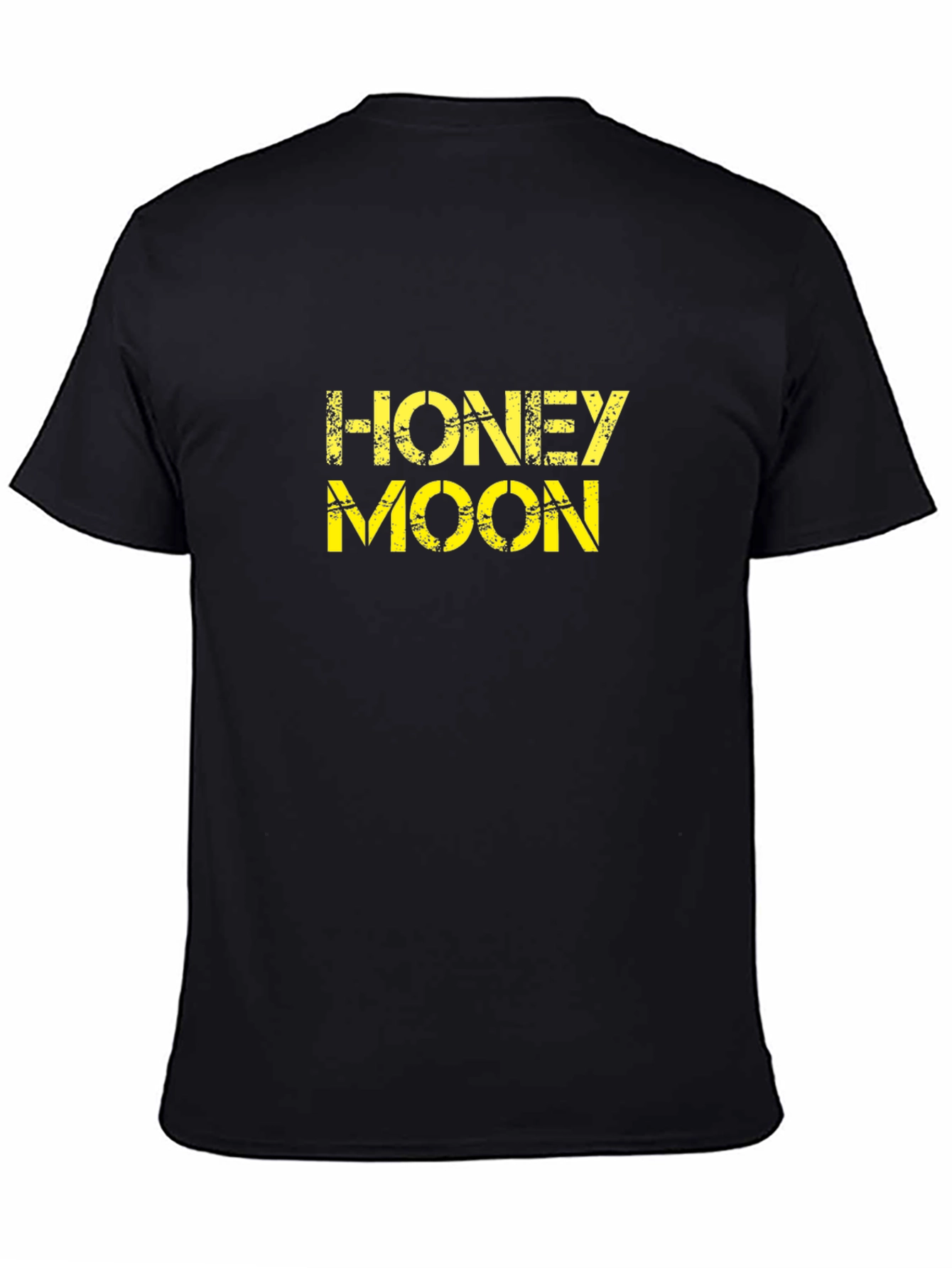 Camiseta Negra Honeymoon para Hombre