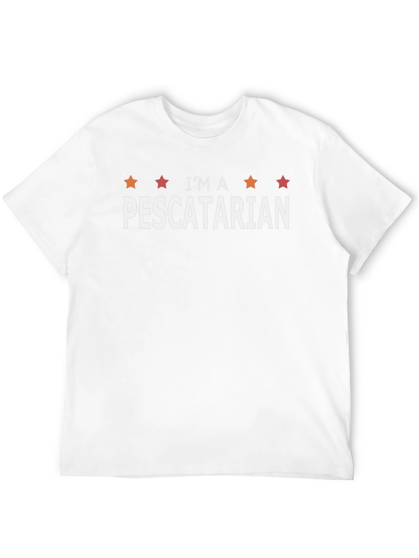 Camiseta Negra Soy Pescatariano