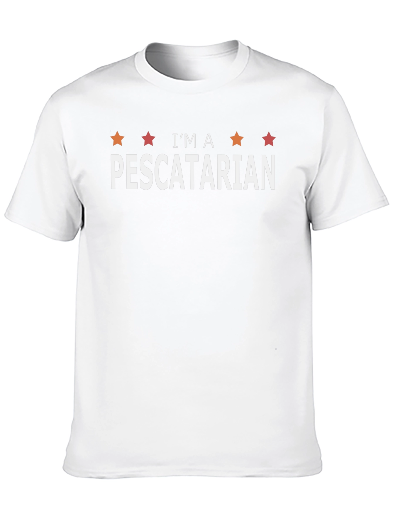 Camiseta Negra Soy Pescatariano