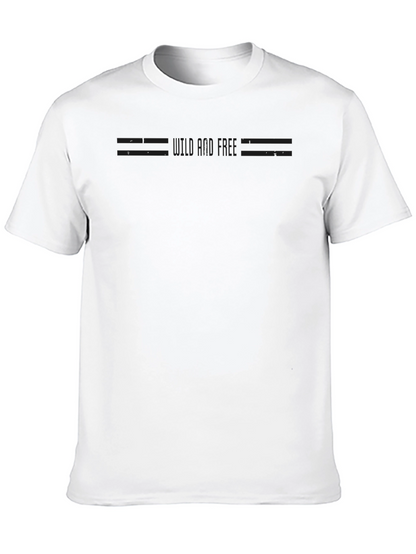 Camiseta Negra Casual de Hombre