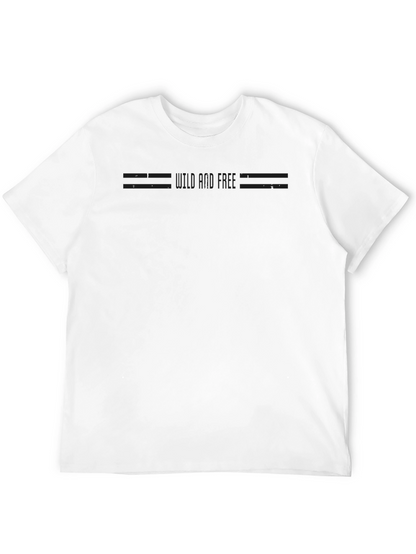 Camiseta Negra Casual de Hombre