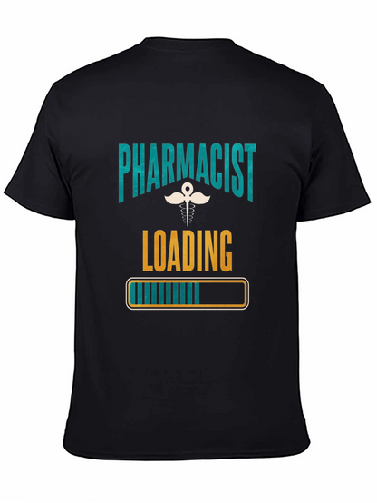 Camiseta Farmacéutico Cargando Unisex Negra