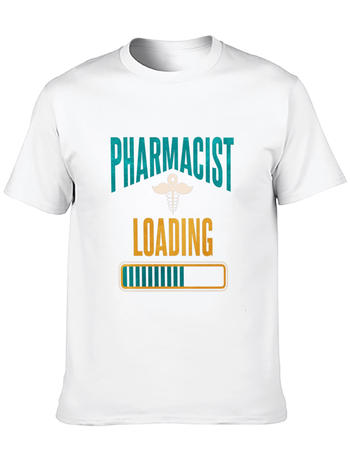 Camiseta Farmacéutico Cargando Unisex Negra
