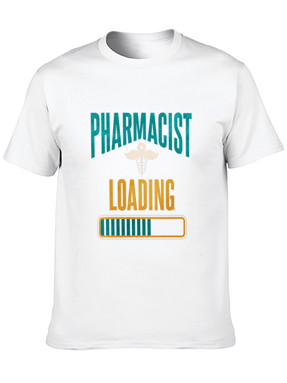 Camiseta Farmacéutico Cargando Unisex Negra