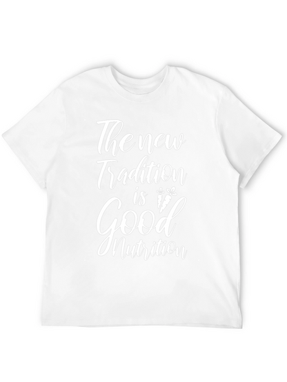 Camiseta Negra: Nueva Tradición Buena Nutrición