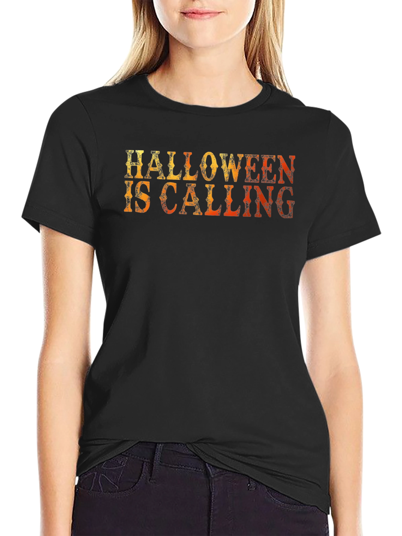 Camiseta Halloween is Calling - Diseño Festivo