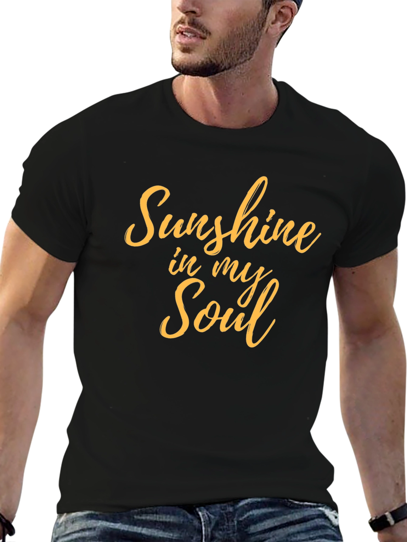 Camiseta Negra Sunshine in my Soul