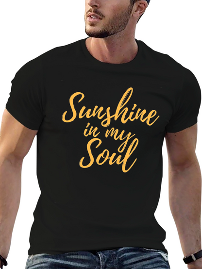 Camiseta Negra Sunshine in my Soul