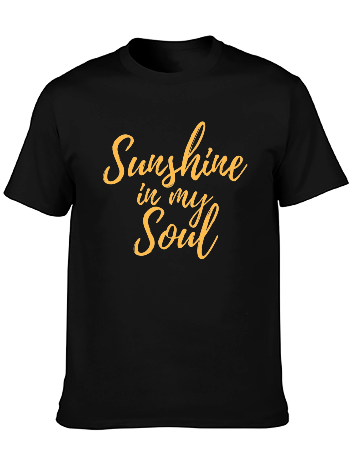 Camiseta Negra Sunshine in my Soul