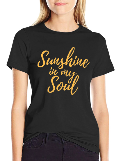 Camiseta Negra Sunshine in my Soul