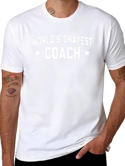 Camiseta Negra: El Entrenador Más Okay del Mundo