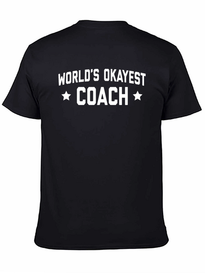 Camiseta Negra: El Entrenador Más Okay del Mundo